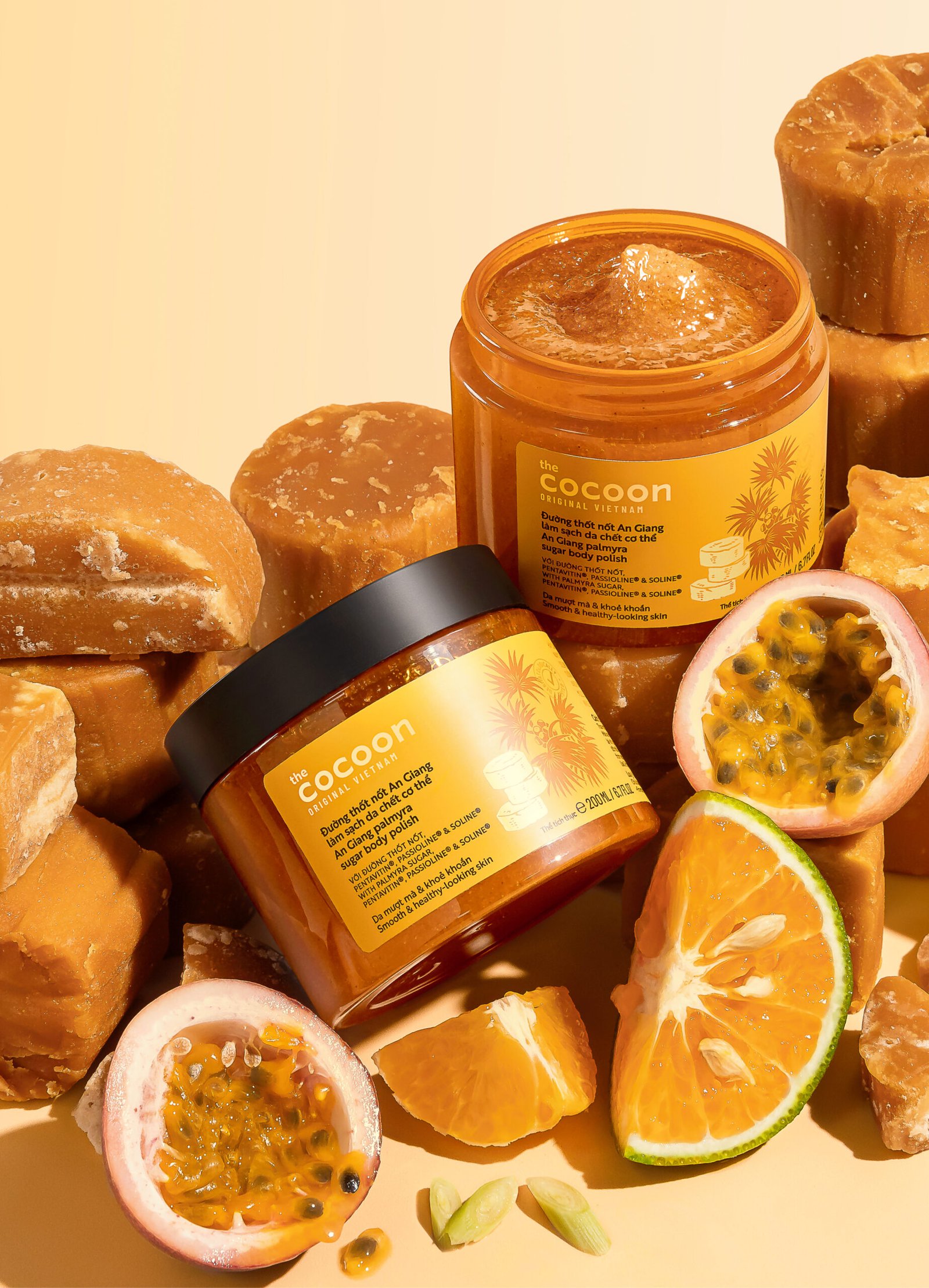 Cocoon - Đường thốt nốt An Giang làm sạch da chết cơ thể