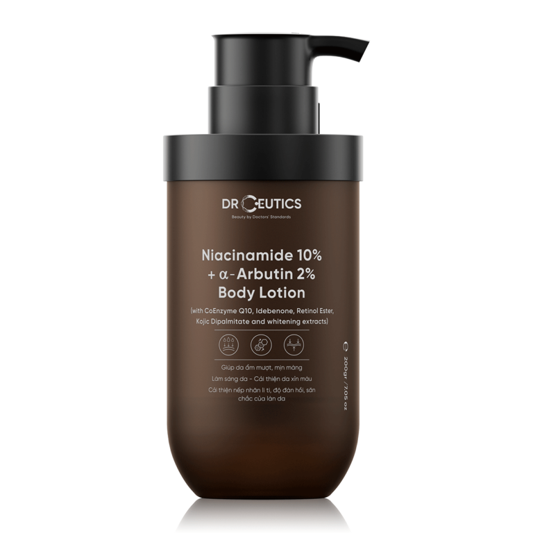 DrCeutics - NIACINAMIDE 10% + α – ARBUTIN 2% BODY LOTION