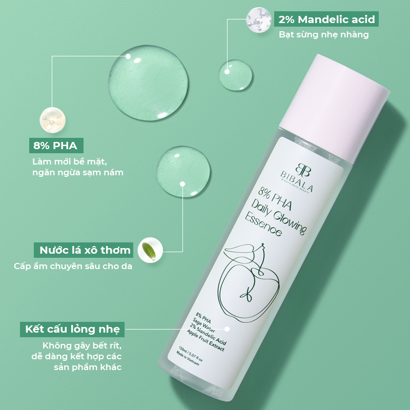 BIBALA - 8% PHA DAILY GLOWING ESSENCE