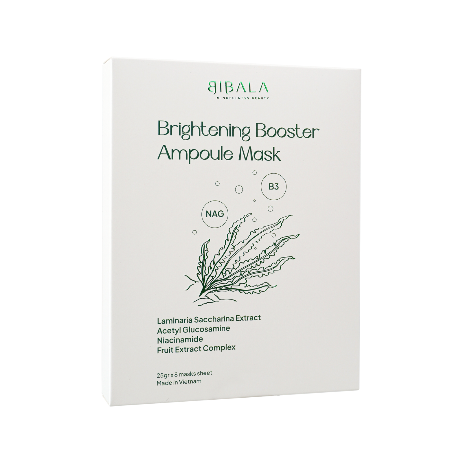 BIBALA - BRIGHTENING BOOSTER AMPOULE MASK