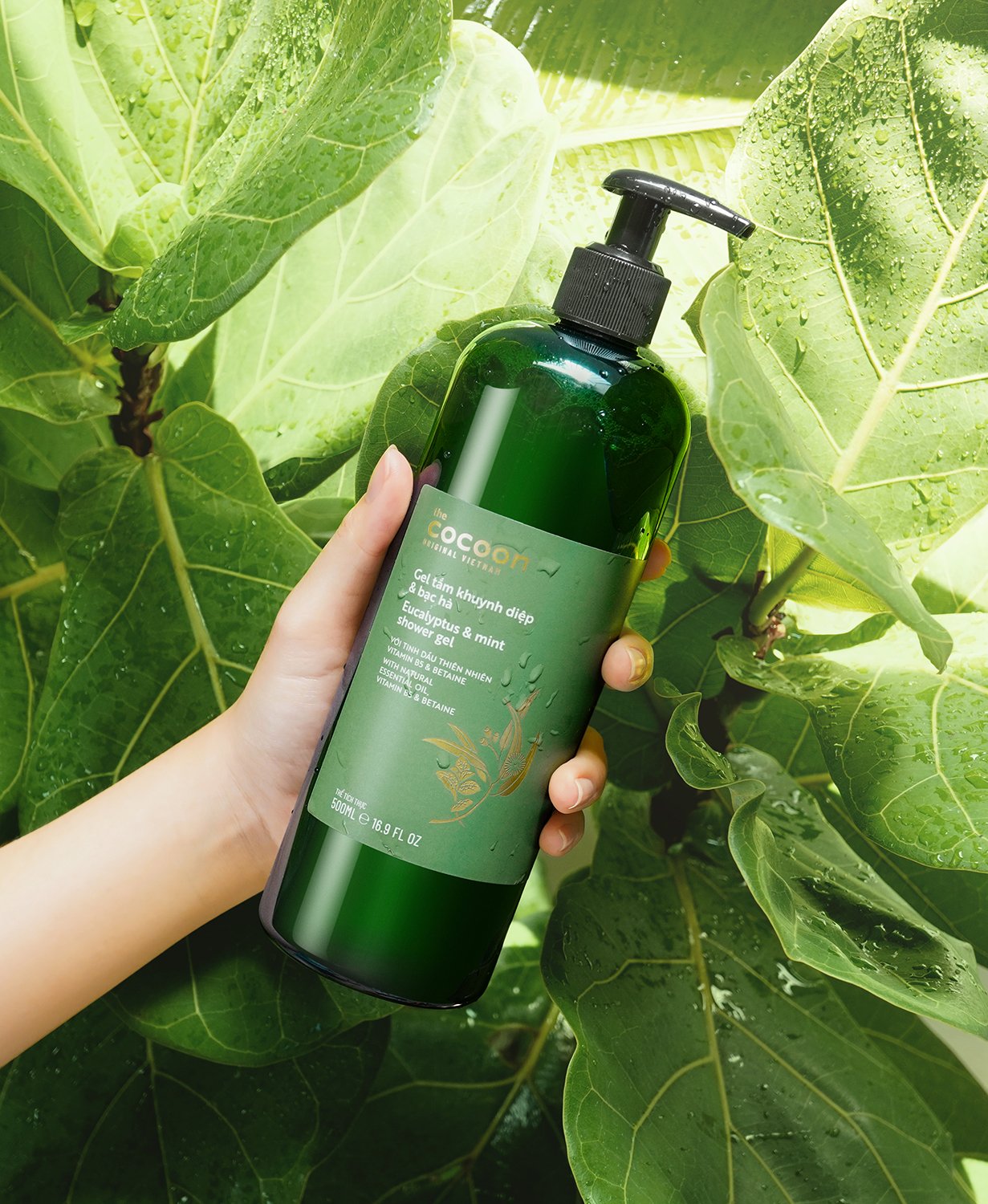 Cocoon - Gel tắm khuynh diệp & bạc hà
