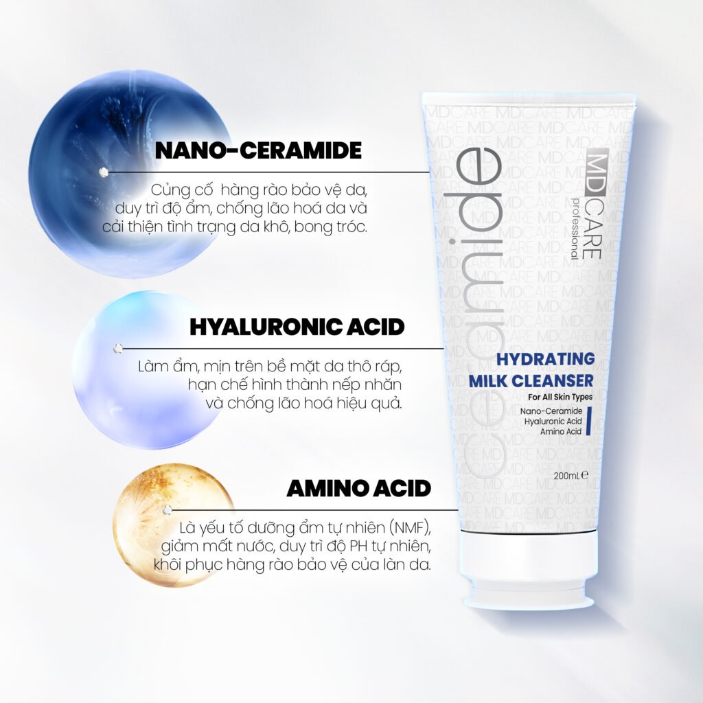 MD CARE - Hydrating Milk Cleanser