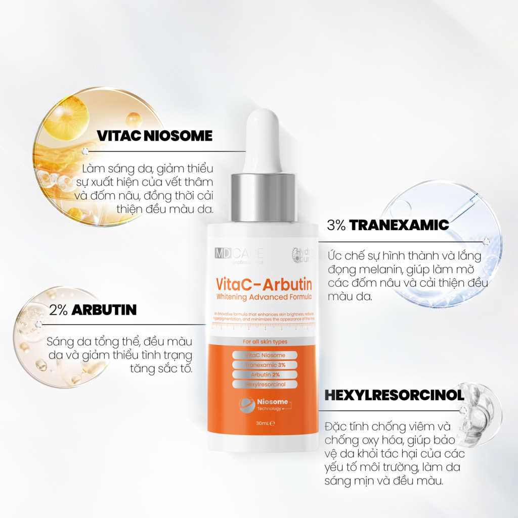 MD CARE - VitaC-Arbutin Serum - Whitening Advanced Formula