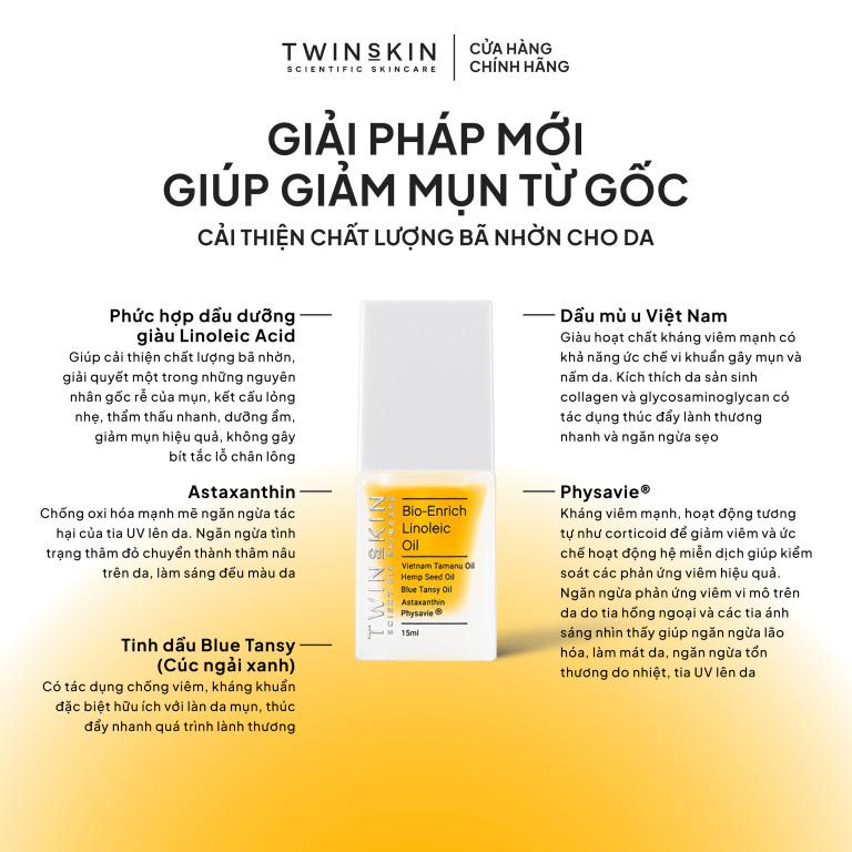 Twins Skin - BIO-ENRICH LINOLEIC OIL