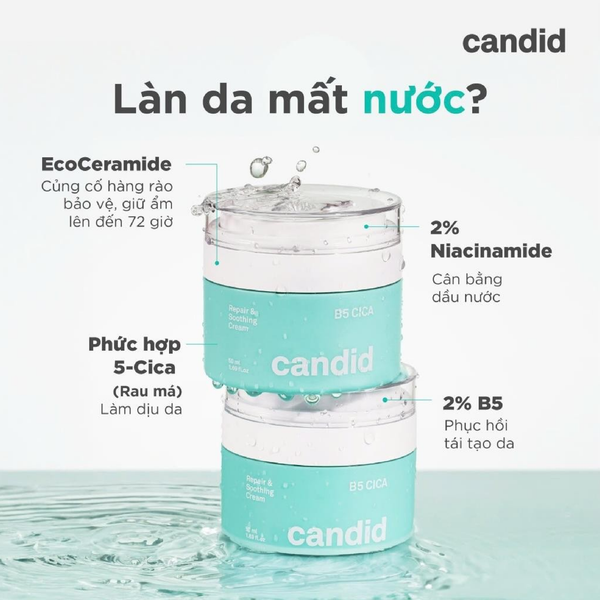 Candid - B5 Cica Repair & Soothing Cream