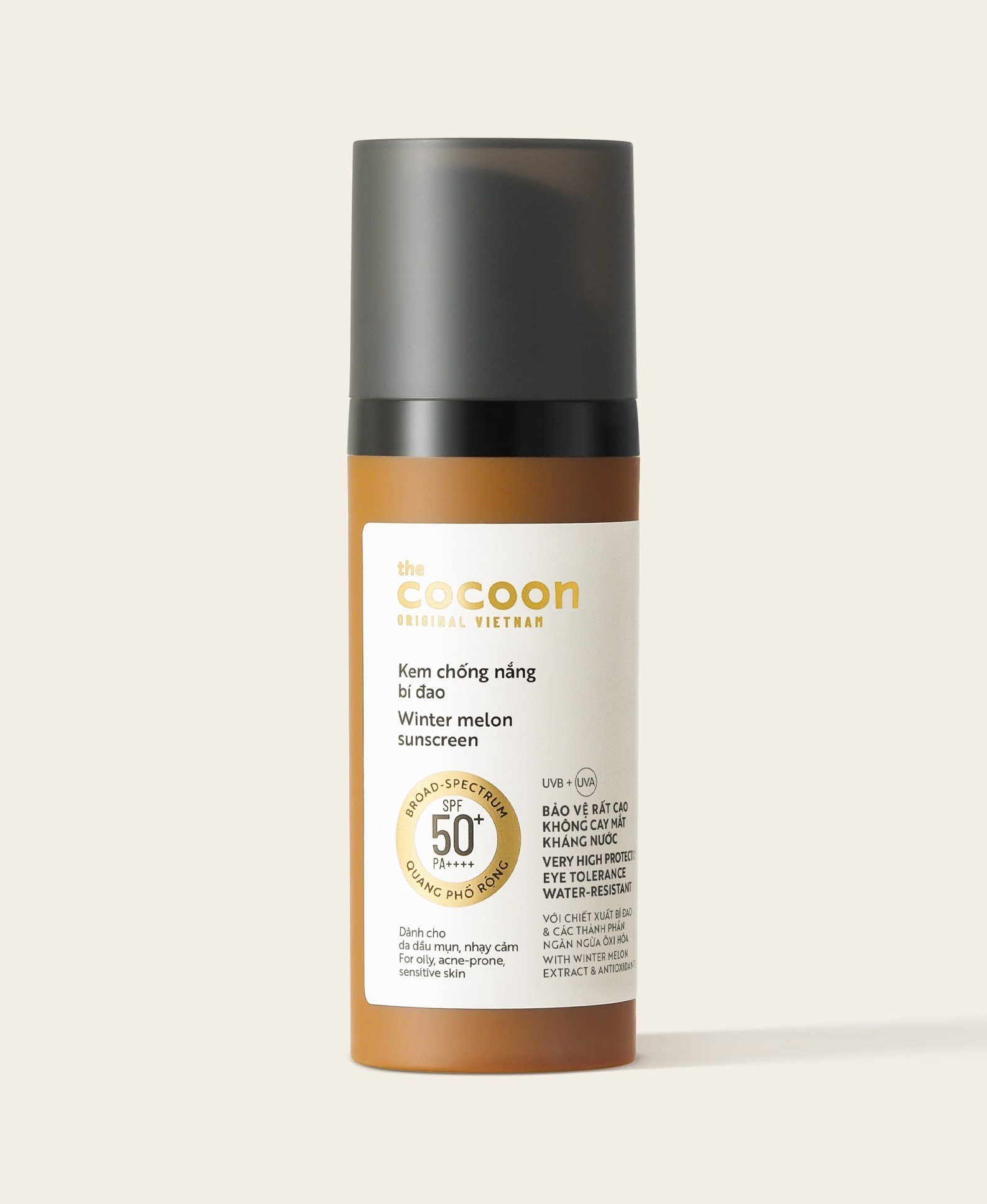 Cocoon - Kem chống nắng bí đao quang phổ rộng